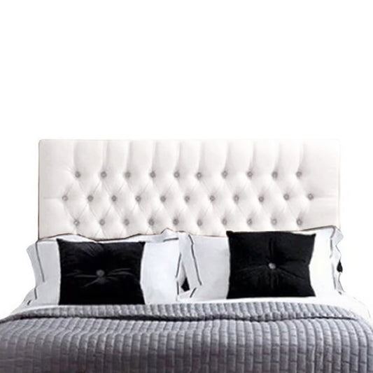 Espaldar de Cama SemiDoble Paris 120x150x10 blanco