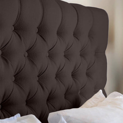 Base Cama Con Espaldar Sencillo Paris Cafe