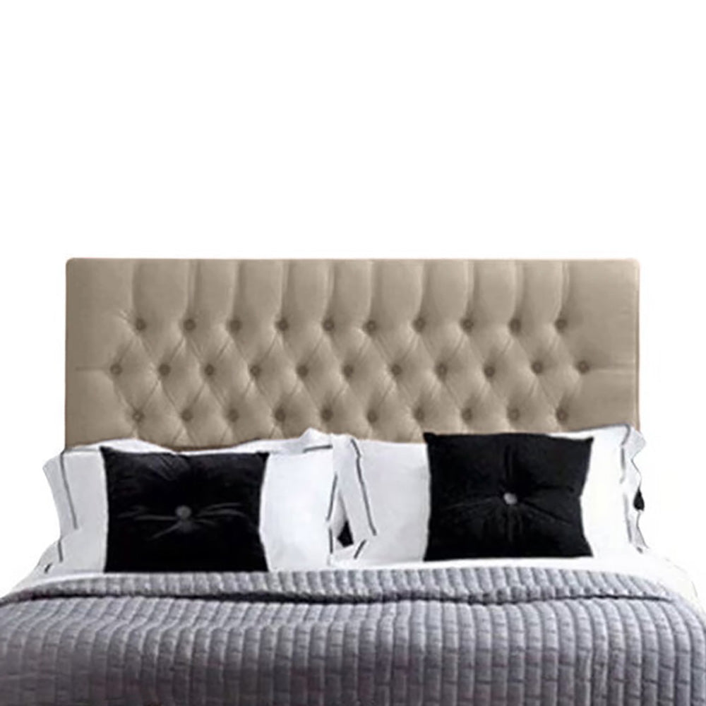 Espaldar de Cama Sencillo Paris 100x150x10 taupe