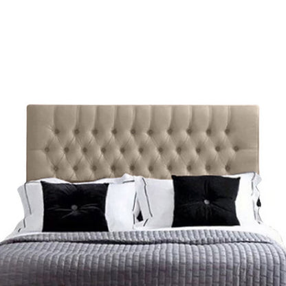 Espaldar de Cama Sencillo Paris 100x150x10 taupe