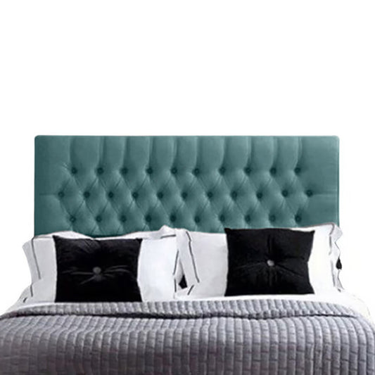 Espaldar de Cama Sencillo Paris 100x150x10 verde