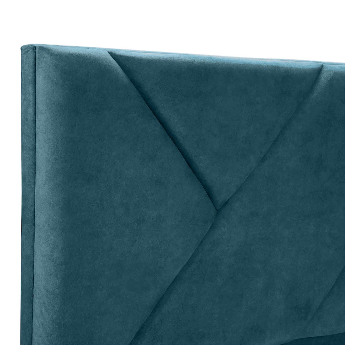 Base Cama Con Espaldar King Hampton Verde