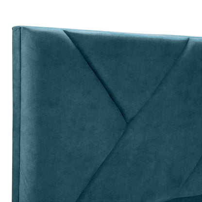 Base Cama Con Espaldar King Hampton Verde