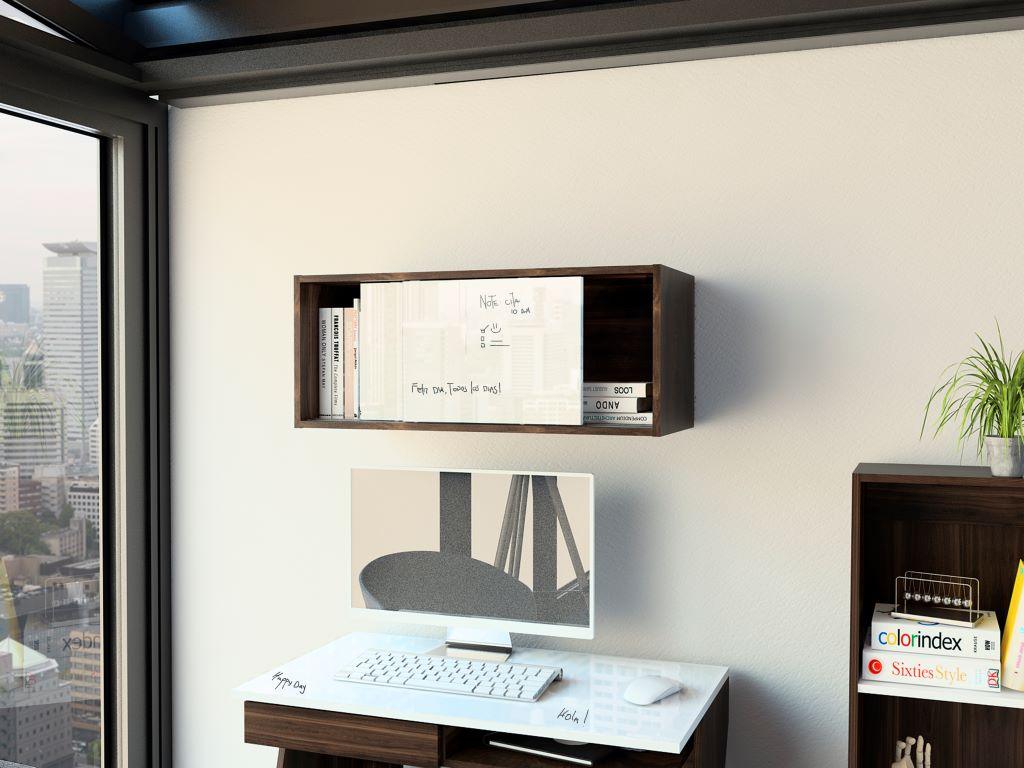 Gabinete Fureli Caoba Y Blanco Hg