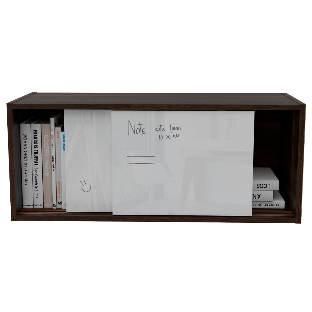 Gabinete Fureli Caoba Y Blanco Hg
