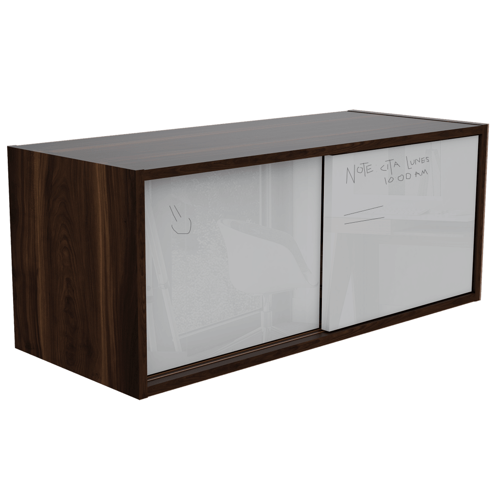 Gabinete Fureli Caoba Y Blanco Hg