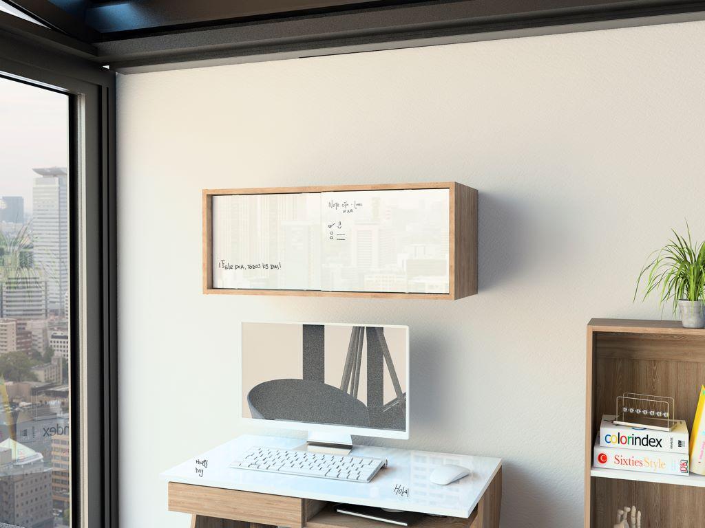 Gabinete Fureli Miel Y Blanco Hg