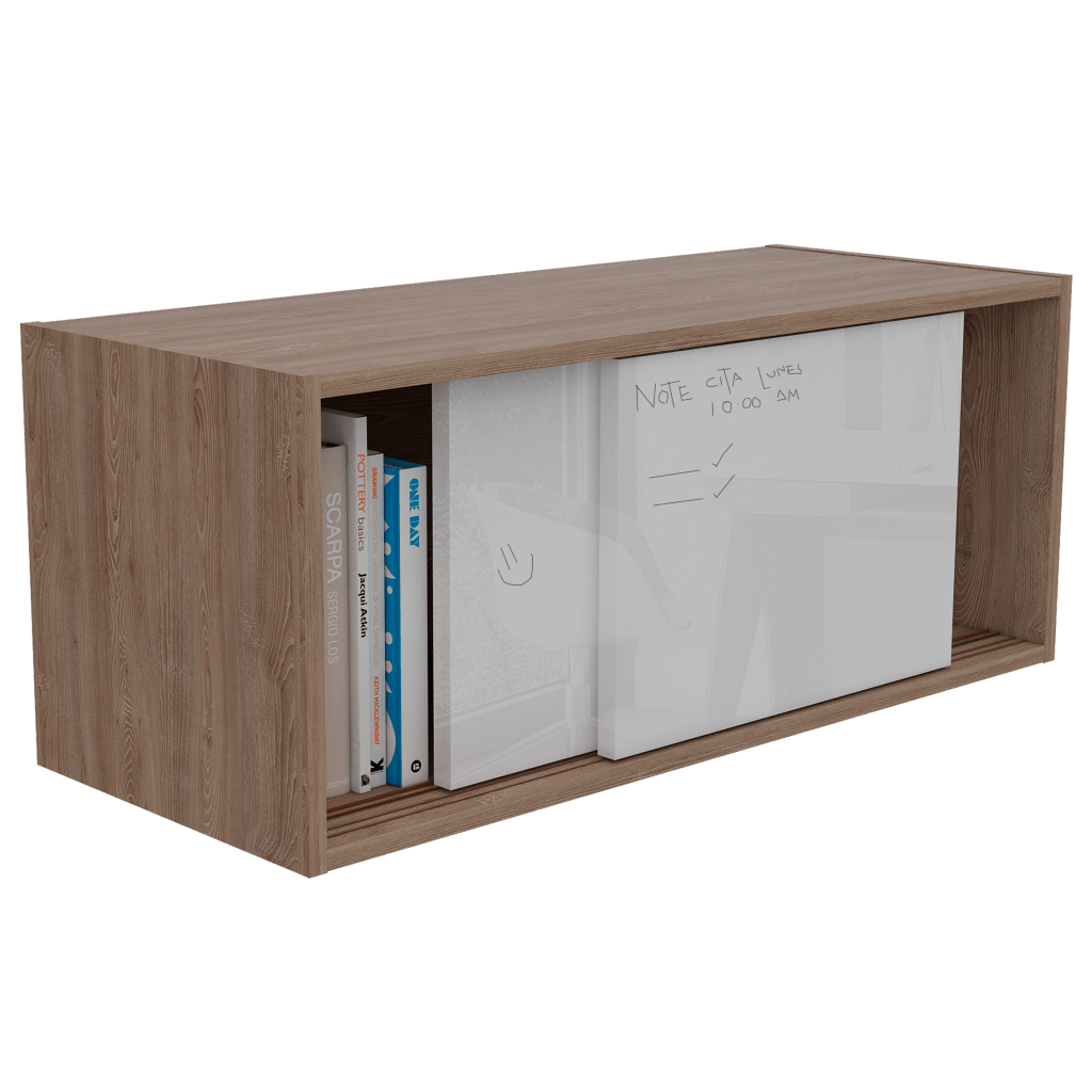 Gabinete Fureli Miel Y Blanco Hg