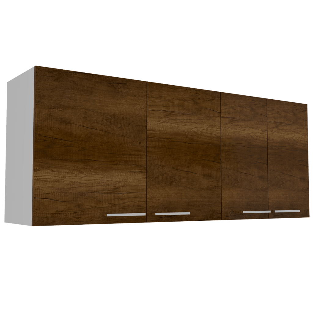 Gabinete Superior Aven Blanco Y Coñac 150 Cm