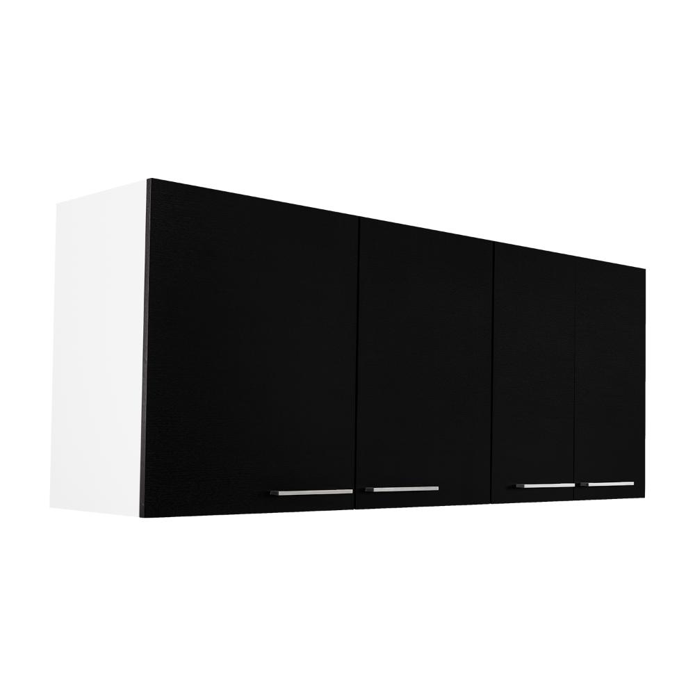 Gabinete Superior Cocina Jhonny Blanco Y Wengue 150 Cm