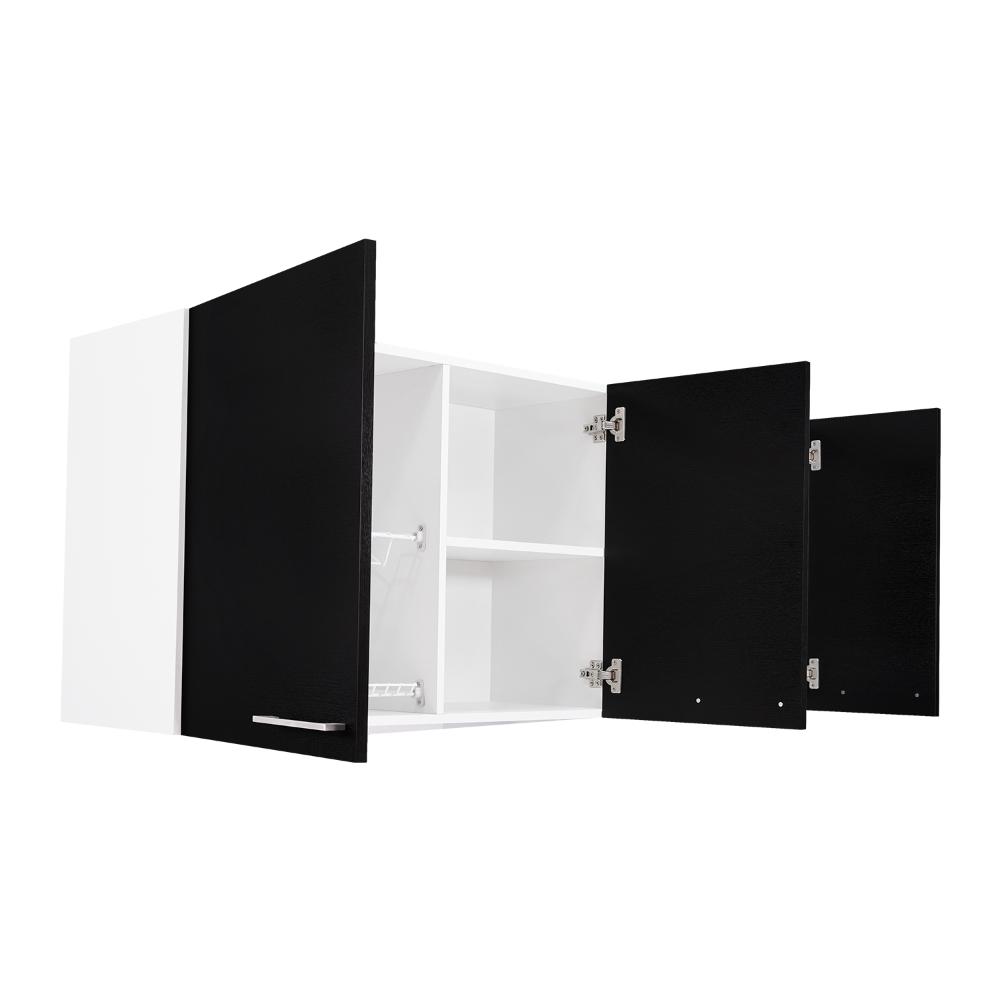 Gabinete Superior Cocina Jhonny Blanco Y Wengue 150 Cm