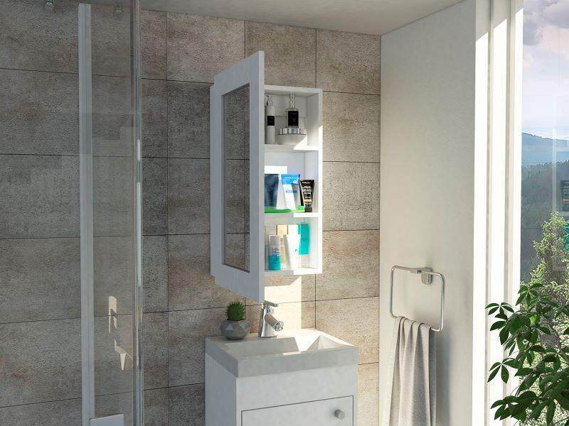 Gabinete De Baño Sionel Blanco