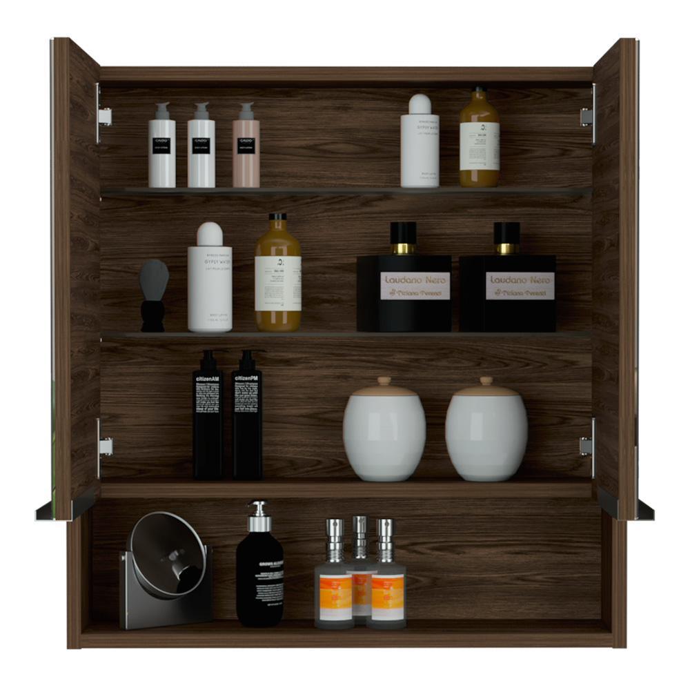 Gabinete De Baño Nelari Chocolate