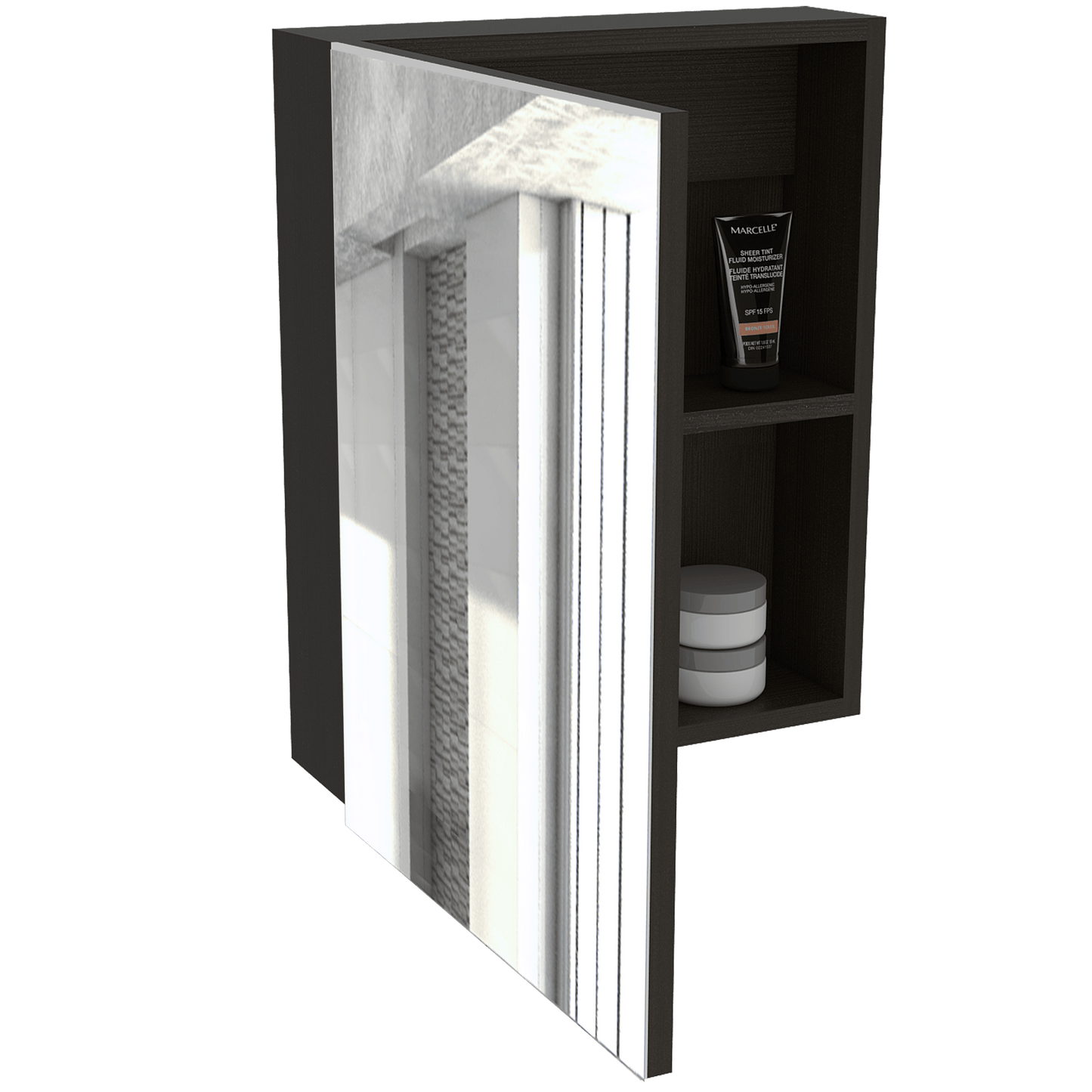Gabinete De Baño Silca Wengue