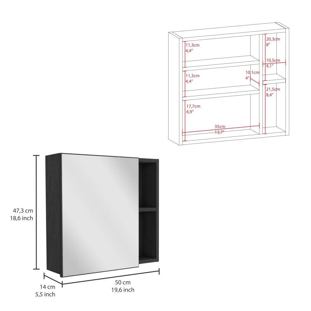 Gabinete De Baño Maerel Wengue