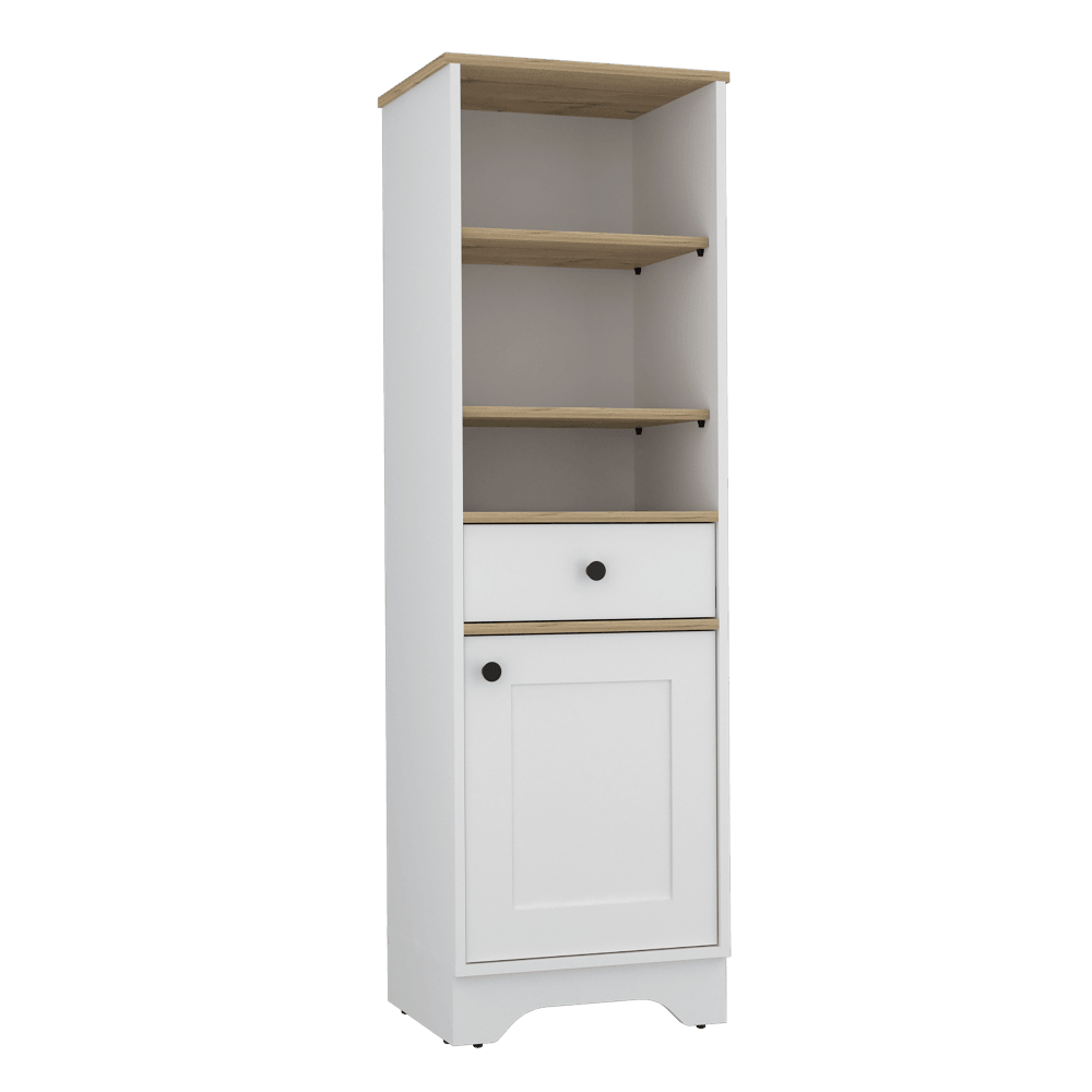 Mueble Optimizador 2 Kaleza Bi Color Blanco Duna