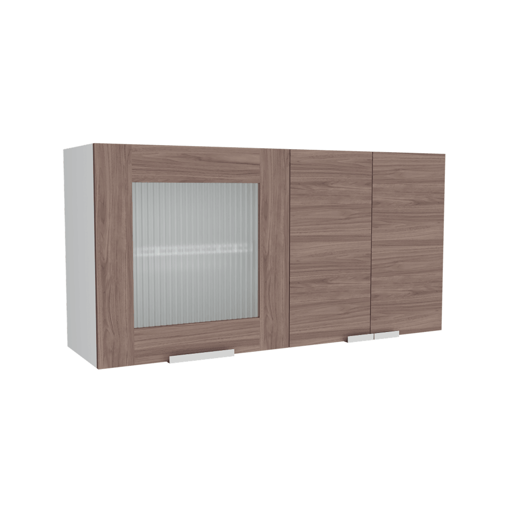 Gabinete Superior Nimora Blanco Y Coñac 120 Cm