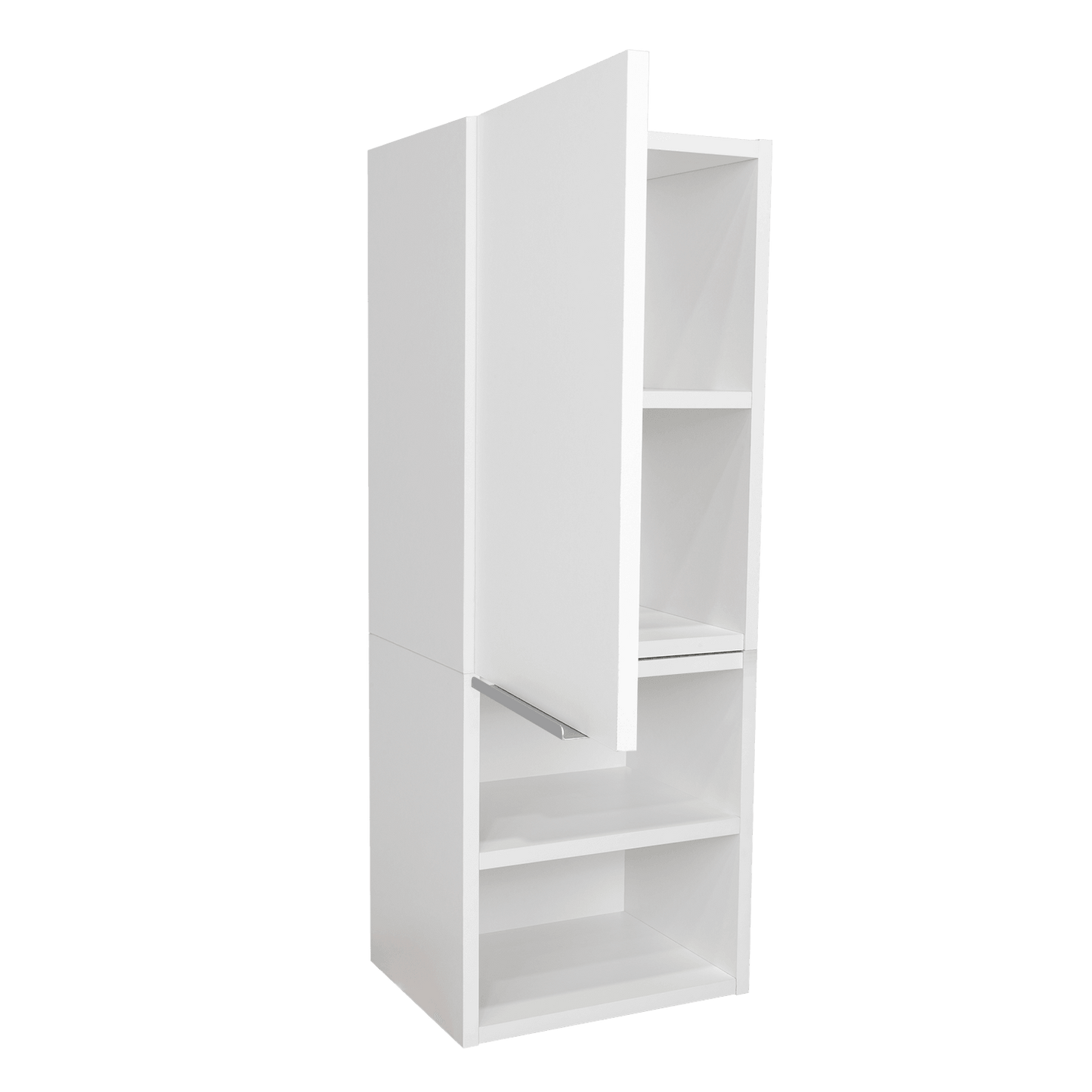 Mueble Auxiliar De Baño Lucoa Blanco