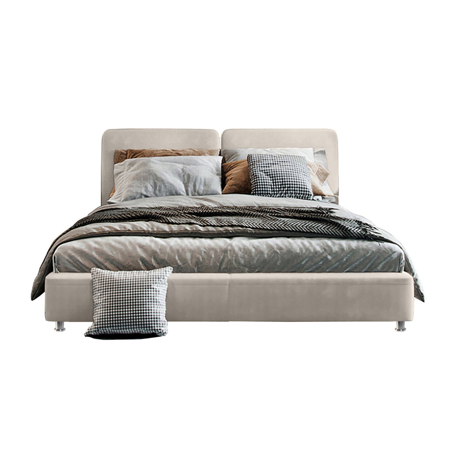 Cama King Gabor Beige