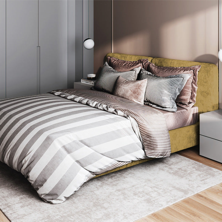 Cama Sencilla Gabor Mostaza