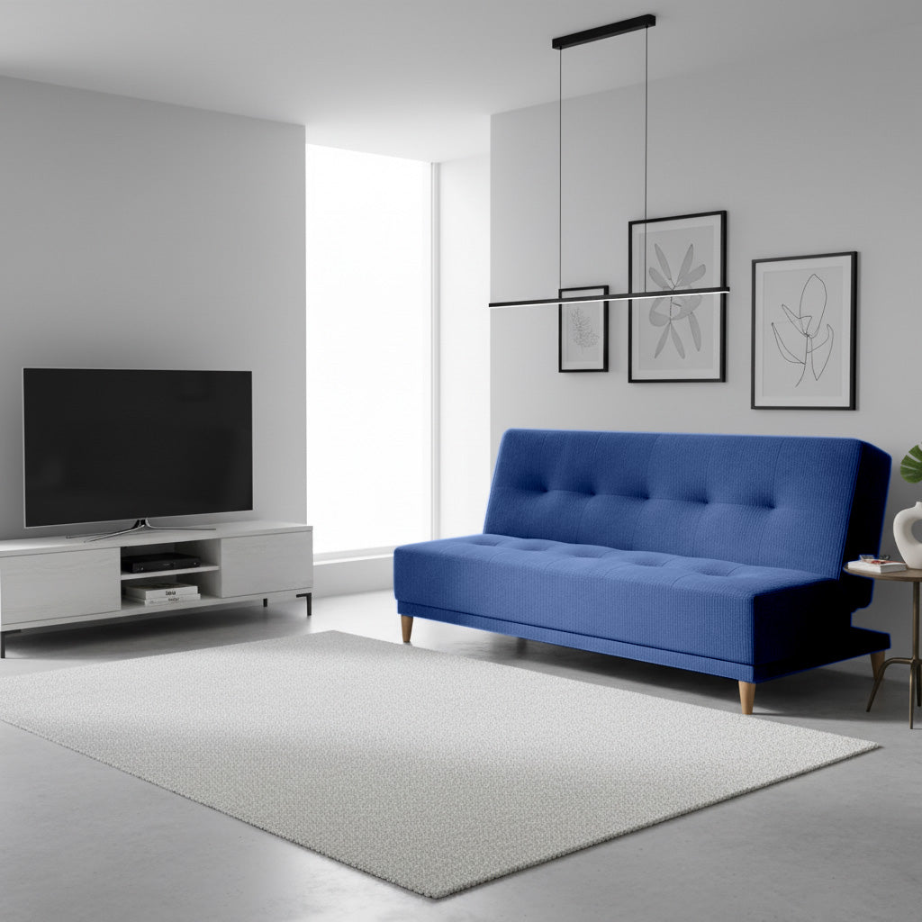 Sofa cama 3 Posiciones Clic Clac Marlo Azul 180 cm