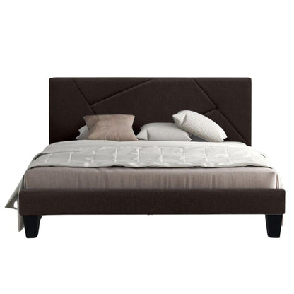 Base Cama Con Espaldar King Hampton Cafe