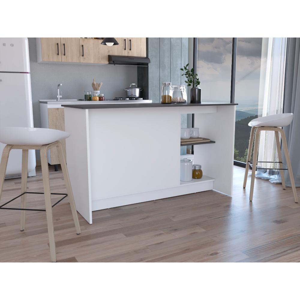 Isla De Cocina Halira Blanco Onix