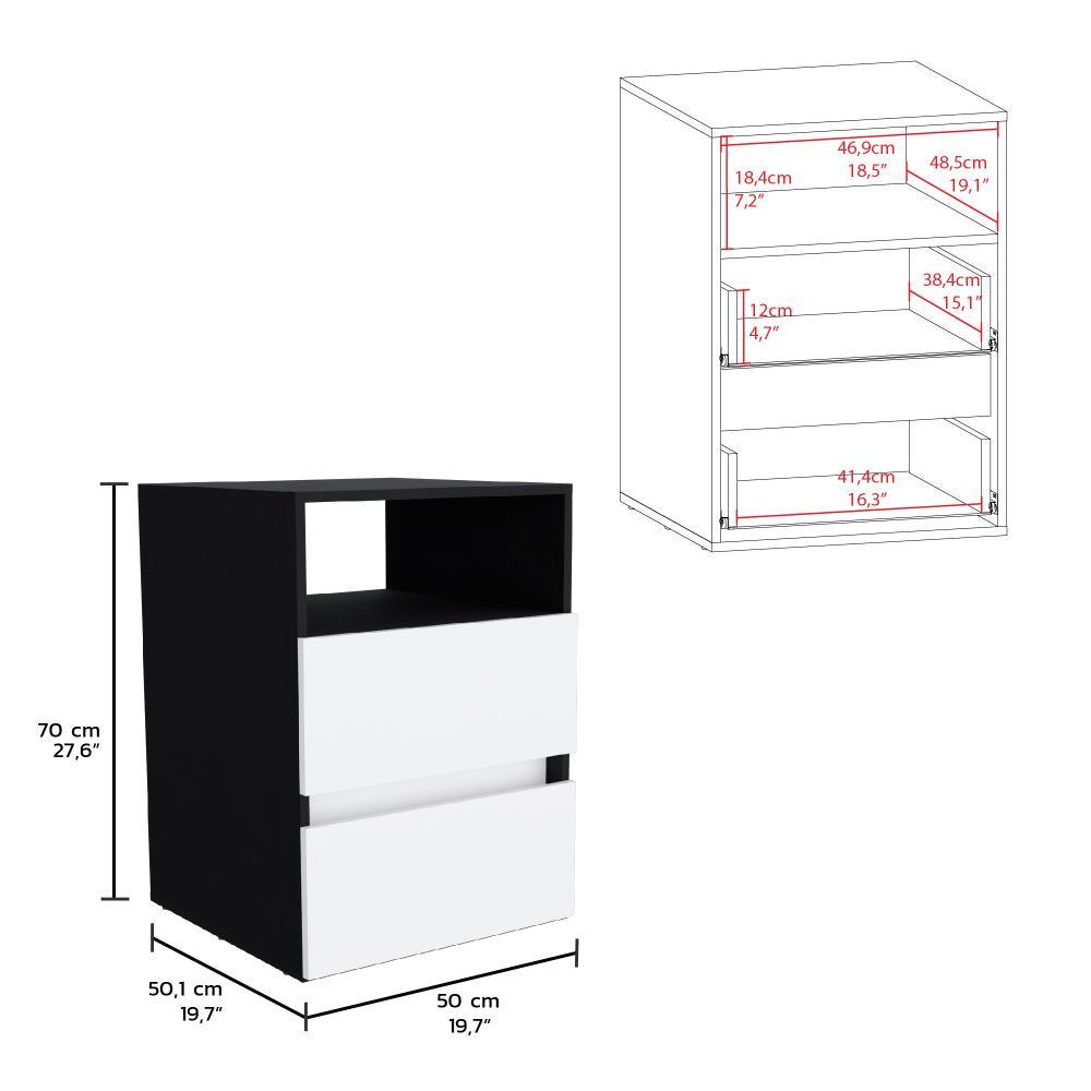 Archivador Rinosol Wengue Y Blanco
