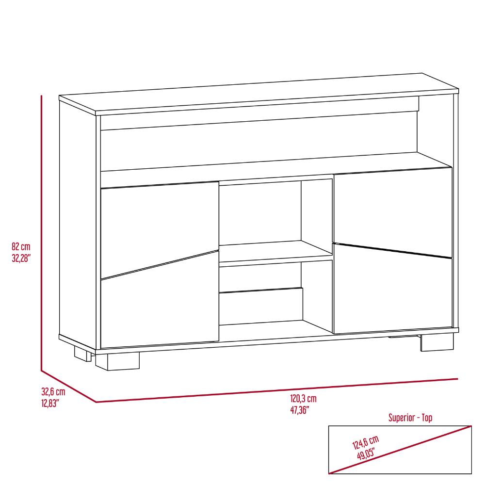 Mueble Bife Lutrux Miel Habano