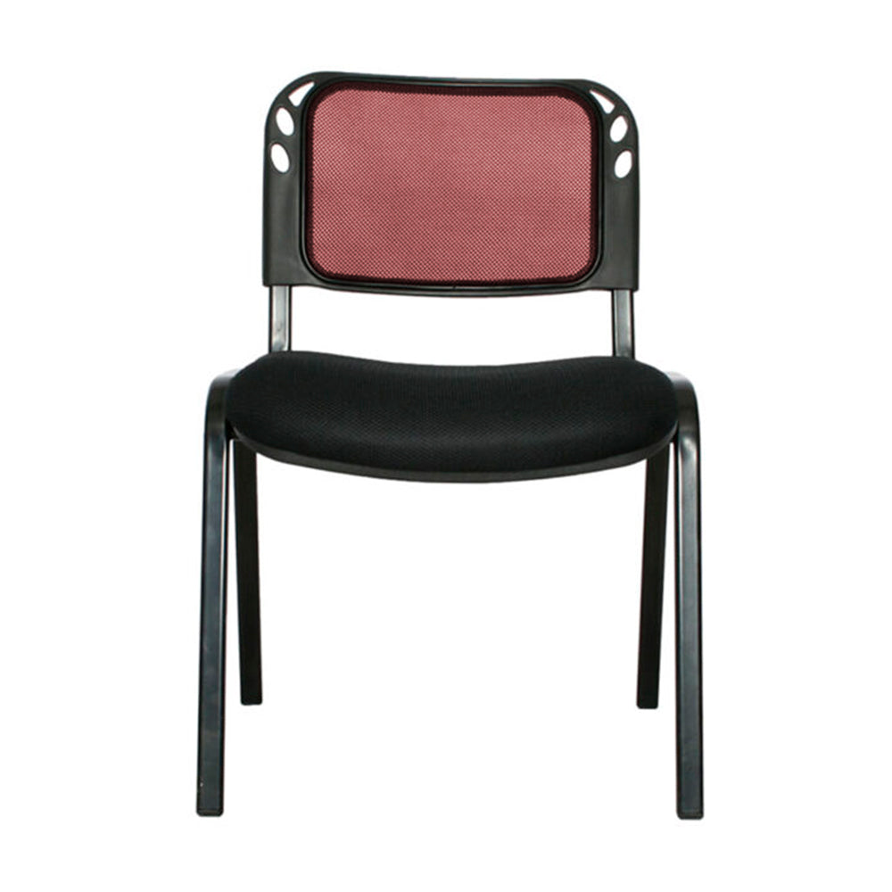 Silla Interlocutora Isosceles Malla Prana rojo