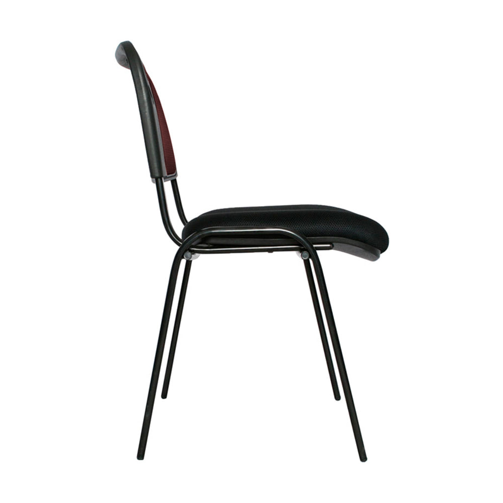 Silla Interlocutora Isosceles Malla Prana rojo