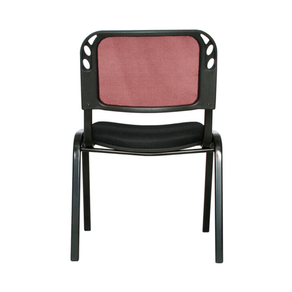 Silla Interlocutora Isosceles Malla Prana rojo