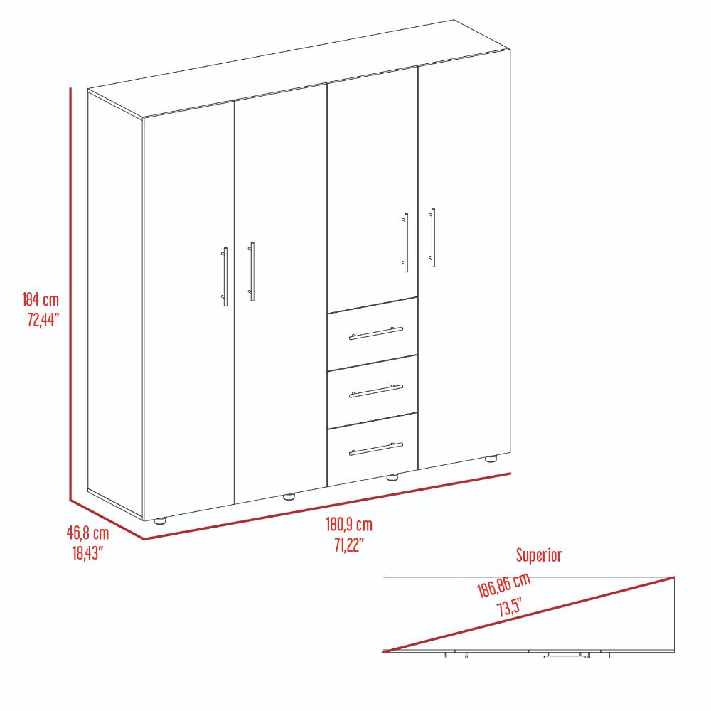 Closet Irvian Nogal