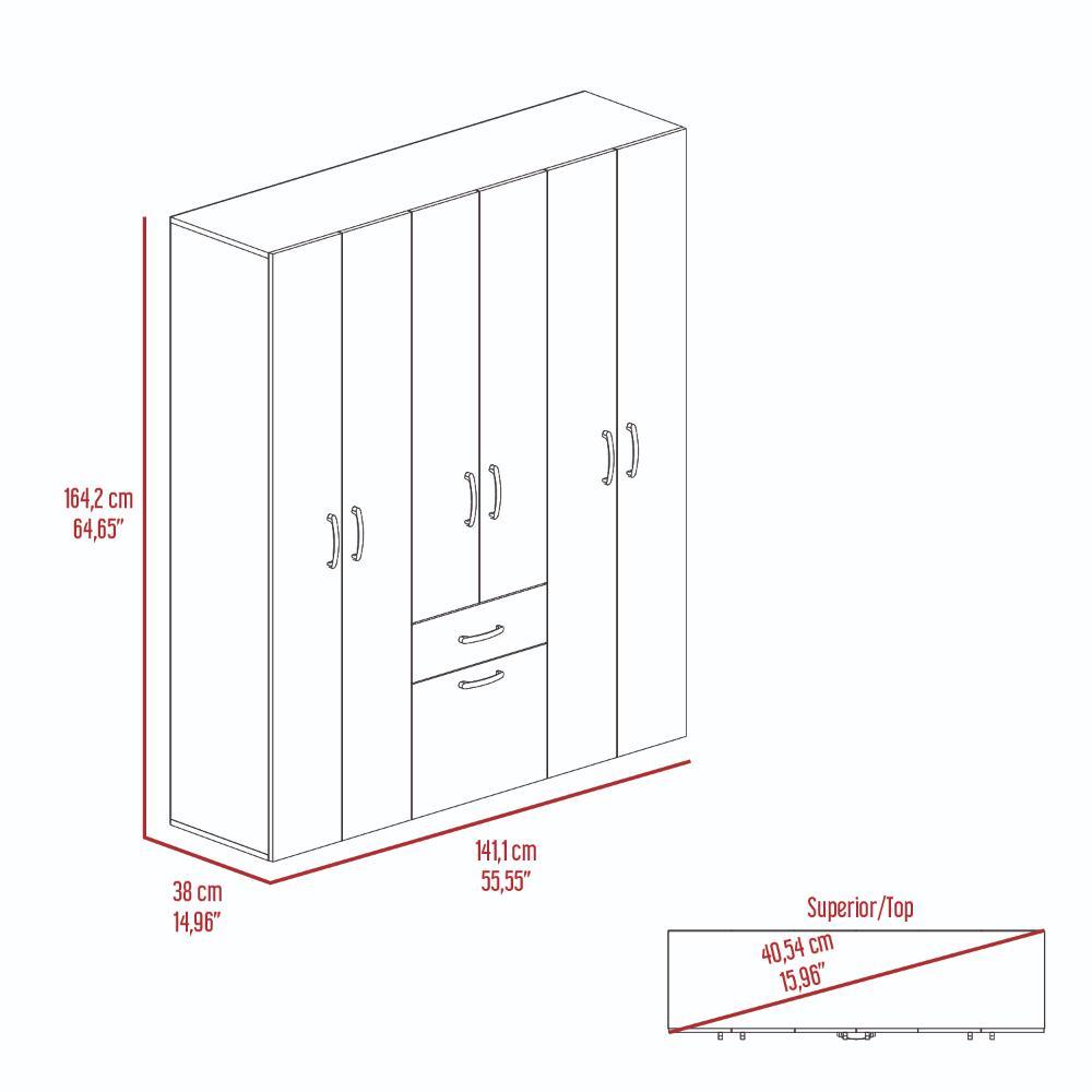 Combo Meyor Para Habitacion Con Closet Y Organizador Fresno