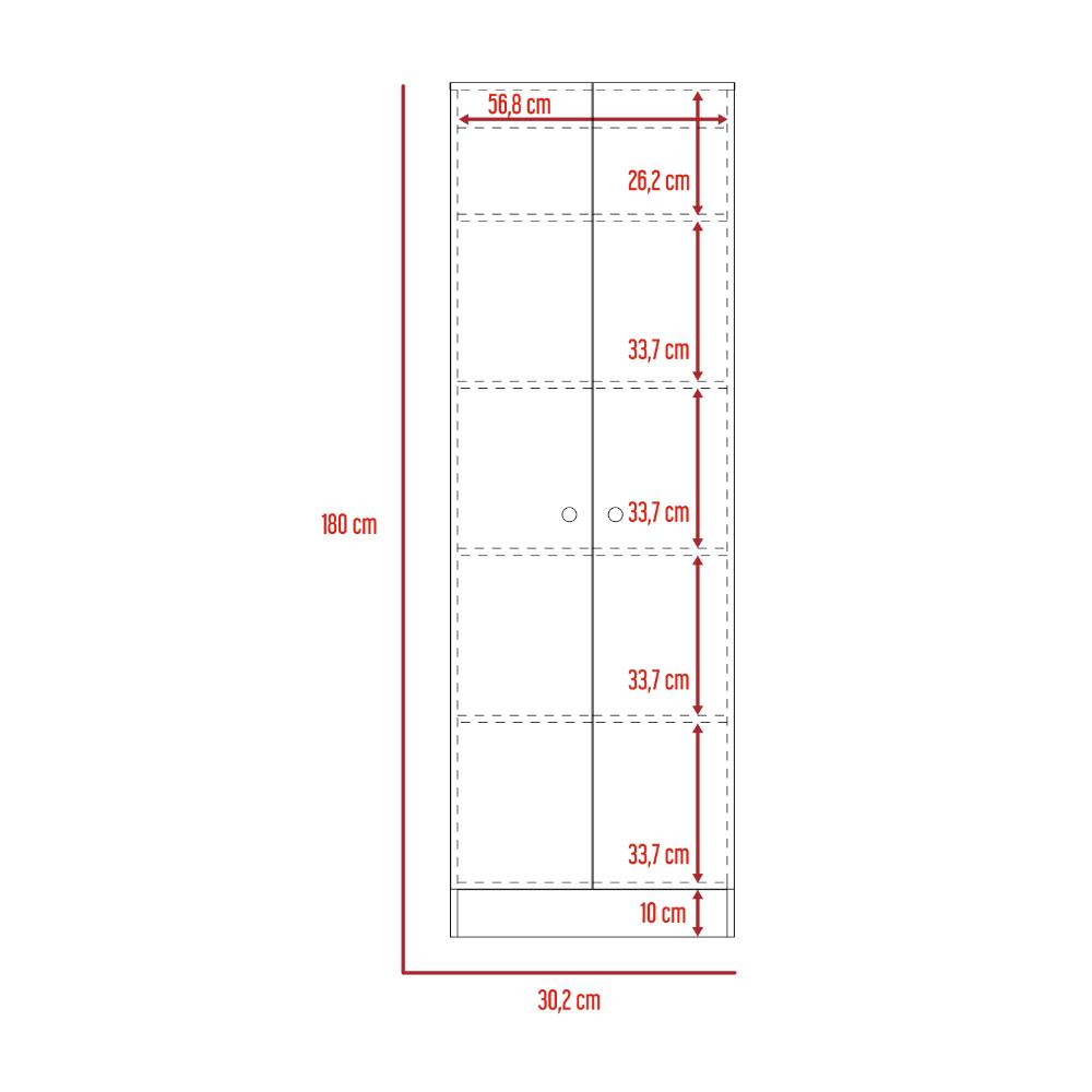 Closet 2 Pesil Home Multiusos Wengue