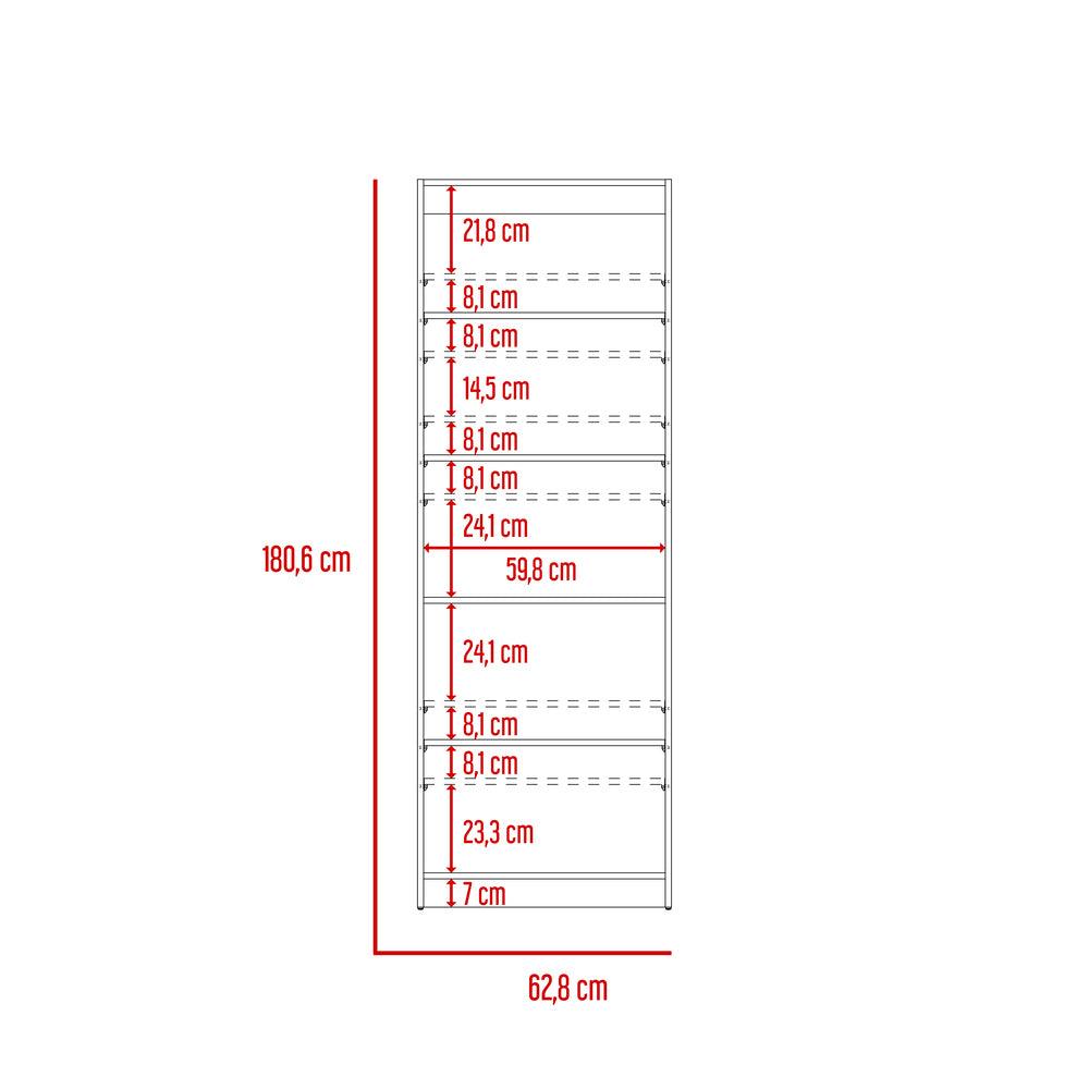 Estante Valuma E3 (1C) Blanco Mqz 180,6X62