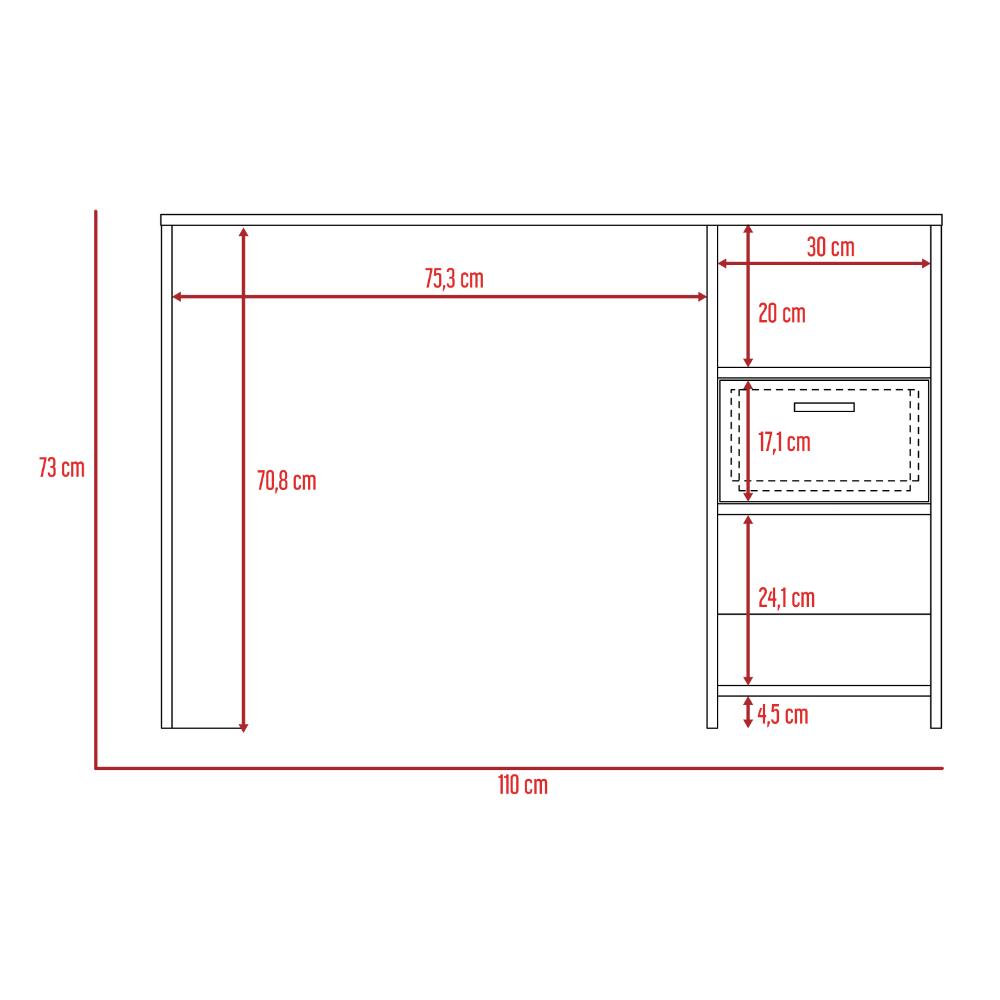 Escritorio Office Blumme 12 Rovere