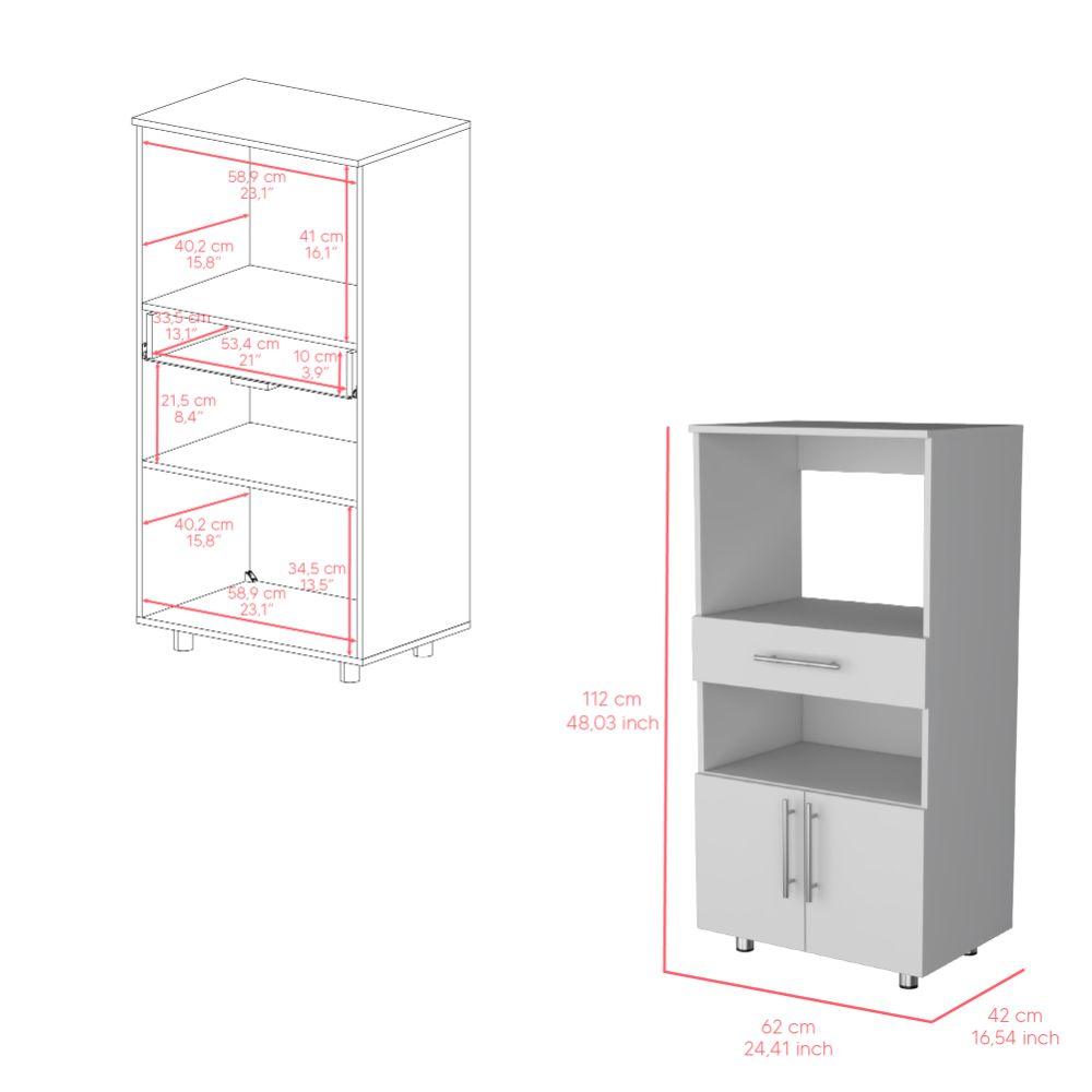 Modulo Microondas Worland Blanco