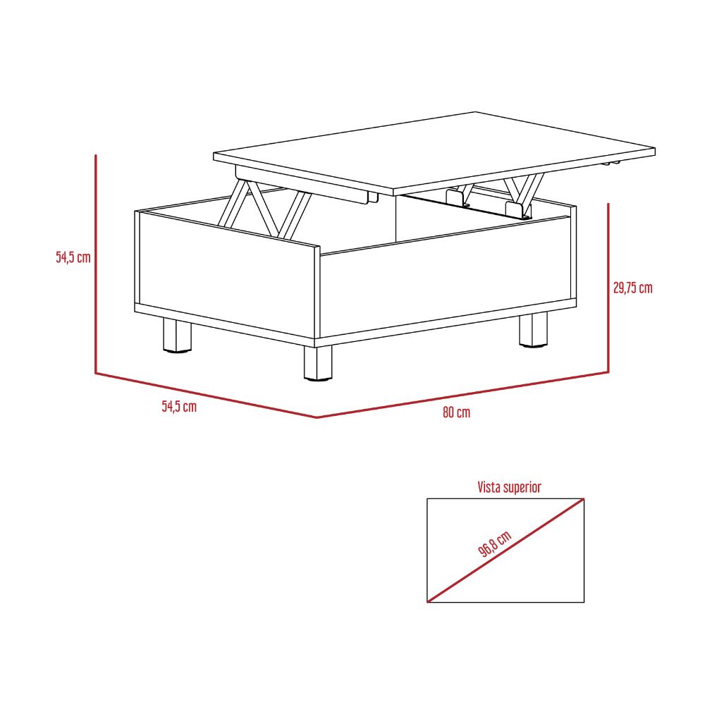 Mesa De Centro Yuniva Wengue