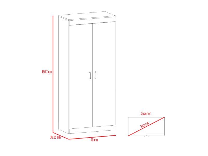 Mueble Alacena Lysora Ceniza