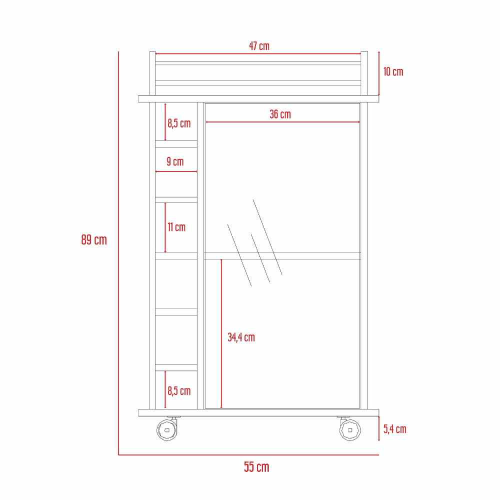 Mueble Bar Farien Rovere