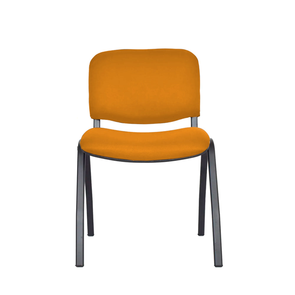 Silla Interlocutora Eventos Tapizada naranja