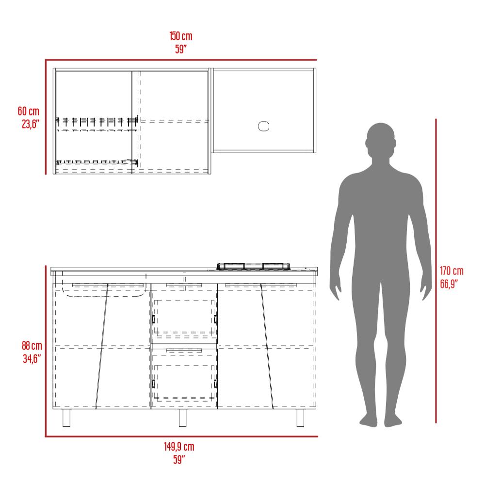 Cocina Nara Solle Y Onix Sin Meson