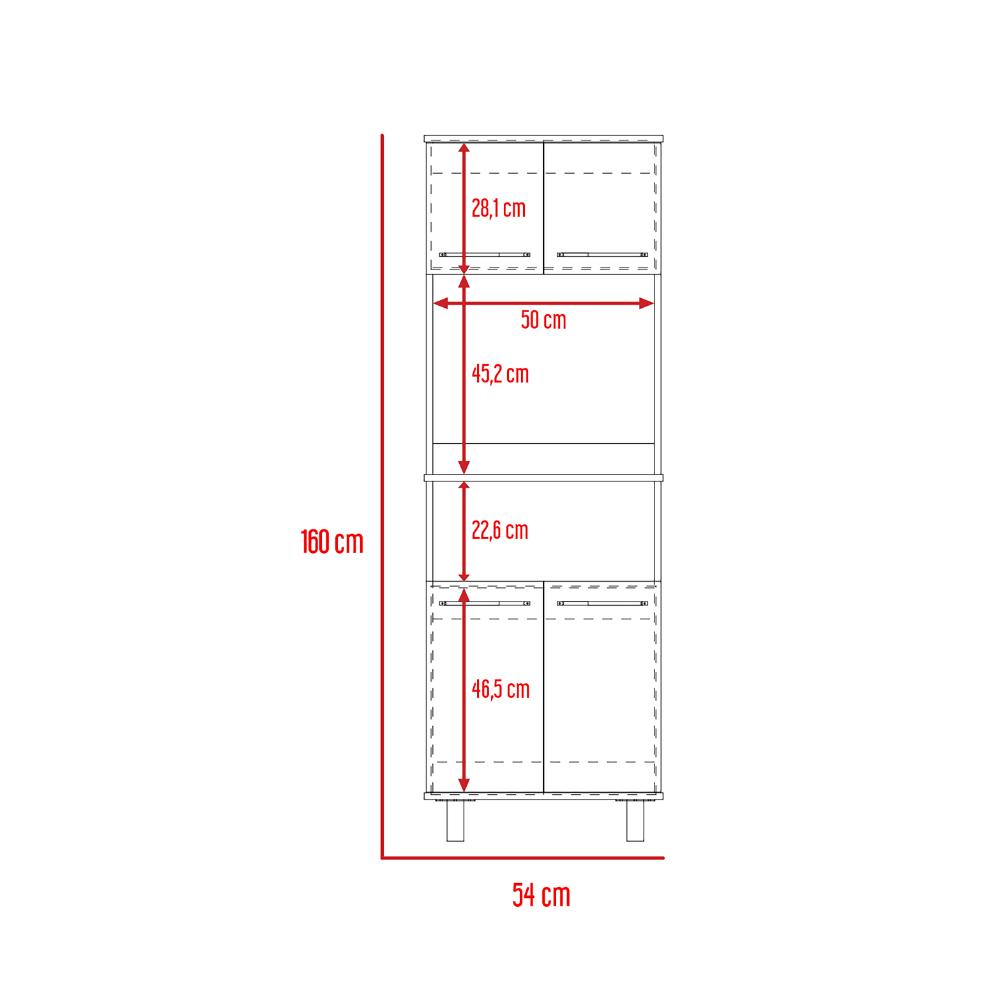 Mueble Alacena Keruna Bl-Wg/Ng
