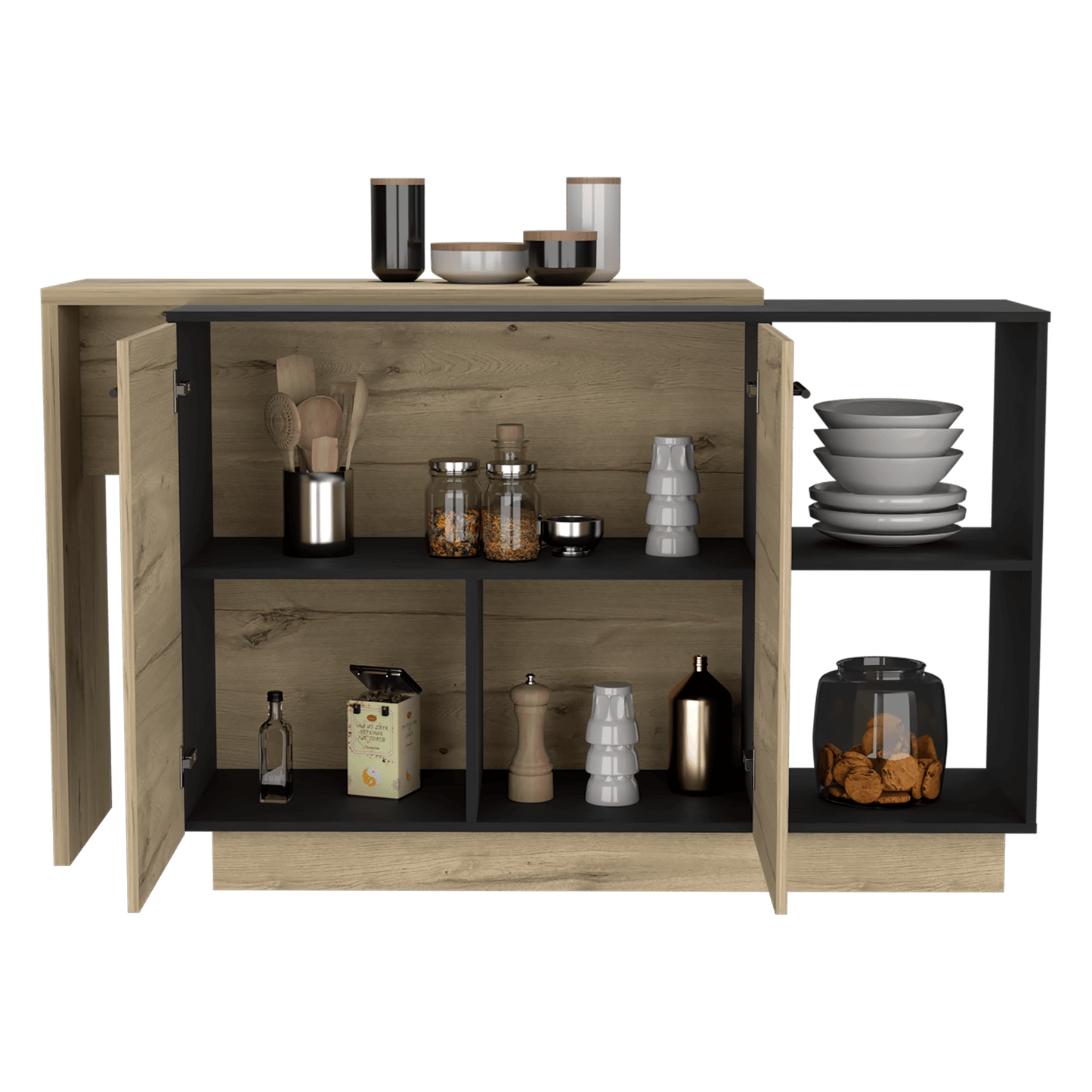 Isla De Cocina Avorin Wengue Y Duna
