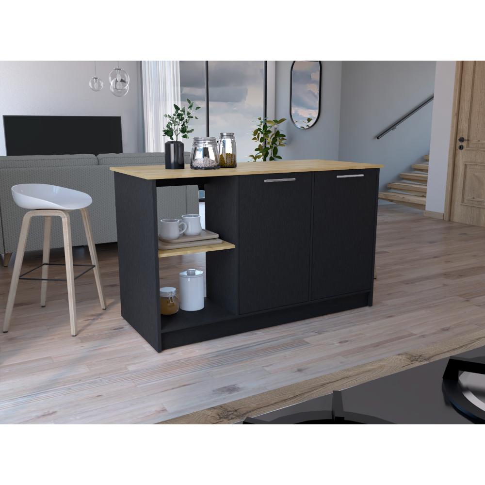Isla De Cocina Halira Wengue Macadamia