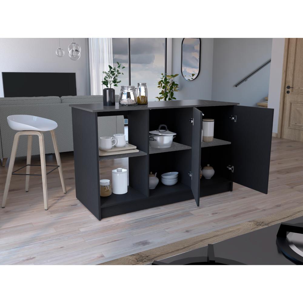 Isla De Cocina Halira (2C) Wengue+Onix