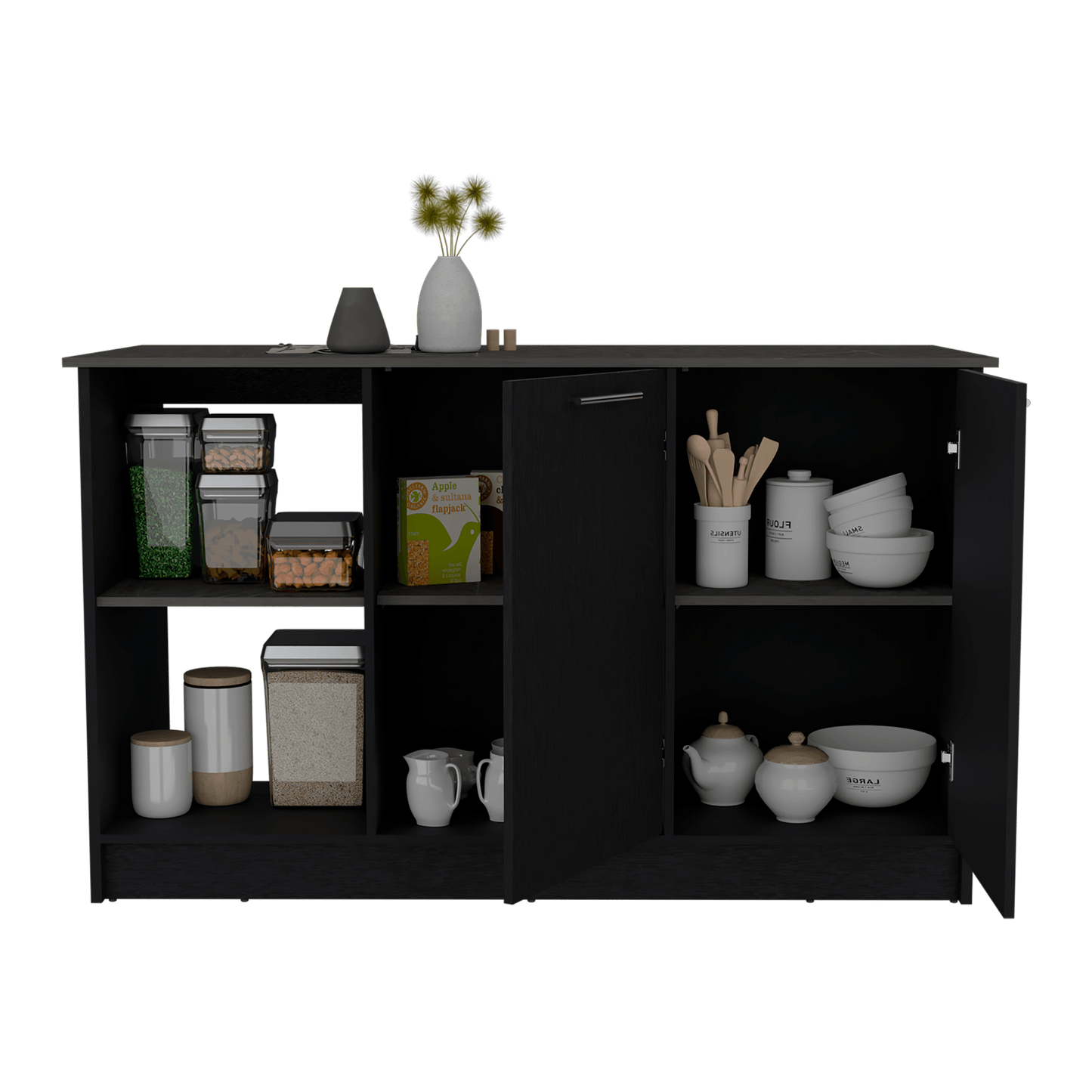 Isla De Cocina Halira (2C) Wengue+Onix