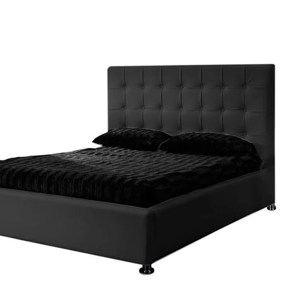 Espaldar de Cama Queen Ilusion 160x150x10 negro