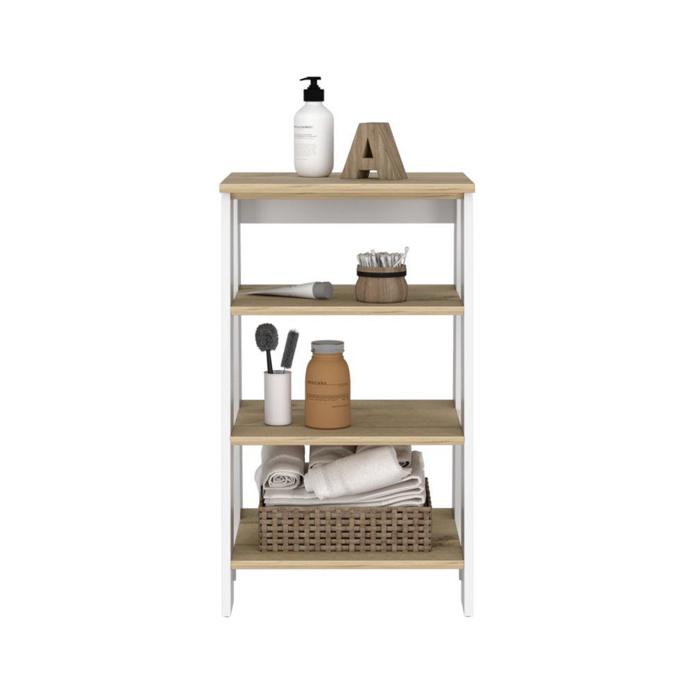 Organizador De Baño Halery Duna Y Blanco